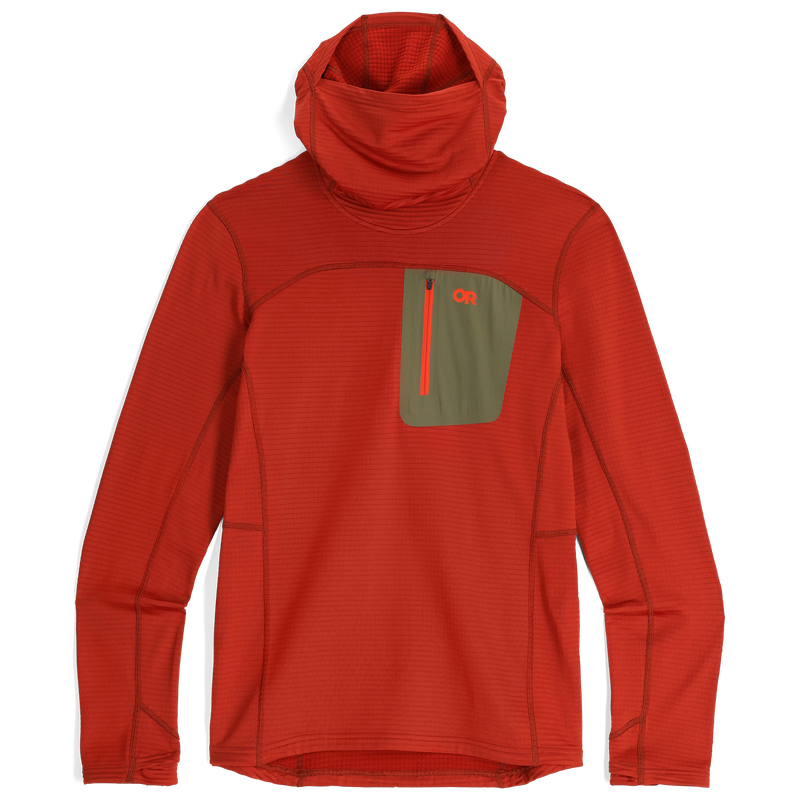 Outdoor Research |Men's Vigor Grid Fleece Pullover Hoodie