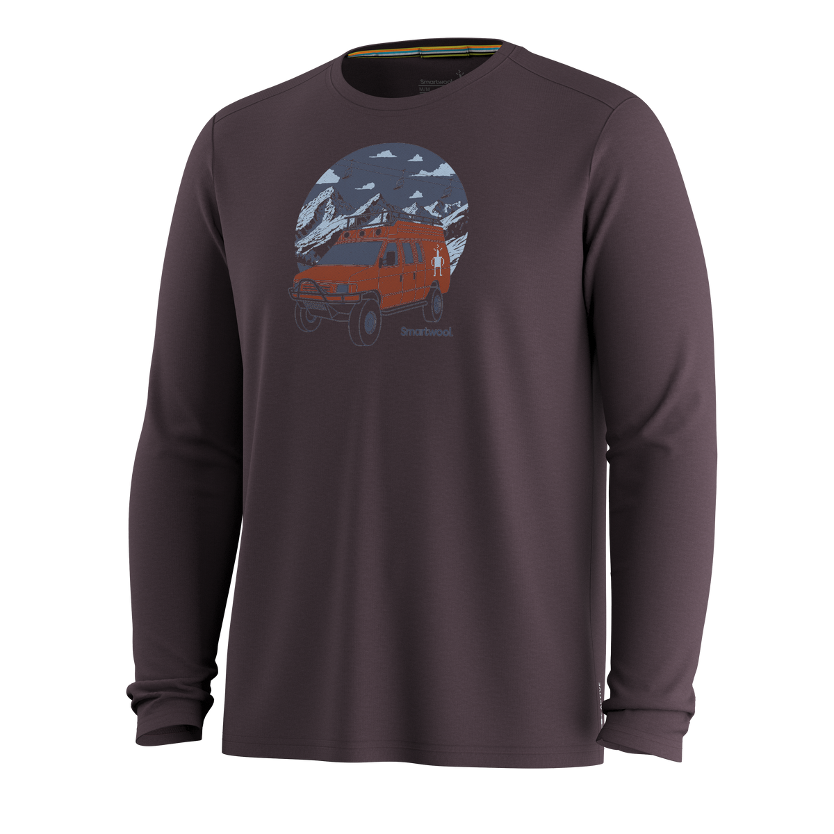 Smartwool |Men's First Chair Pursuit Active Long Sleeve Graphic Tee
