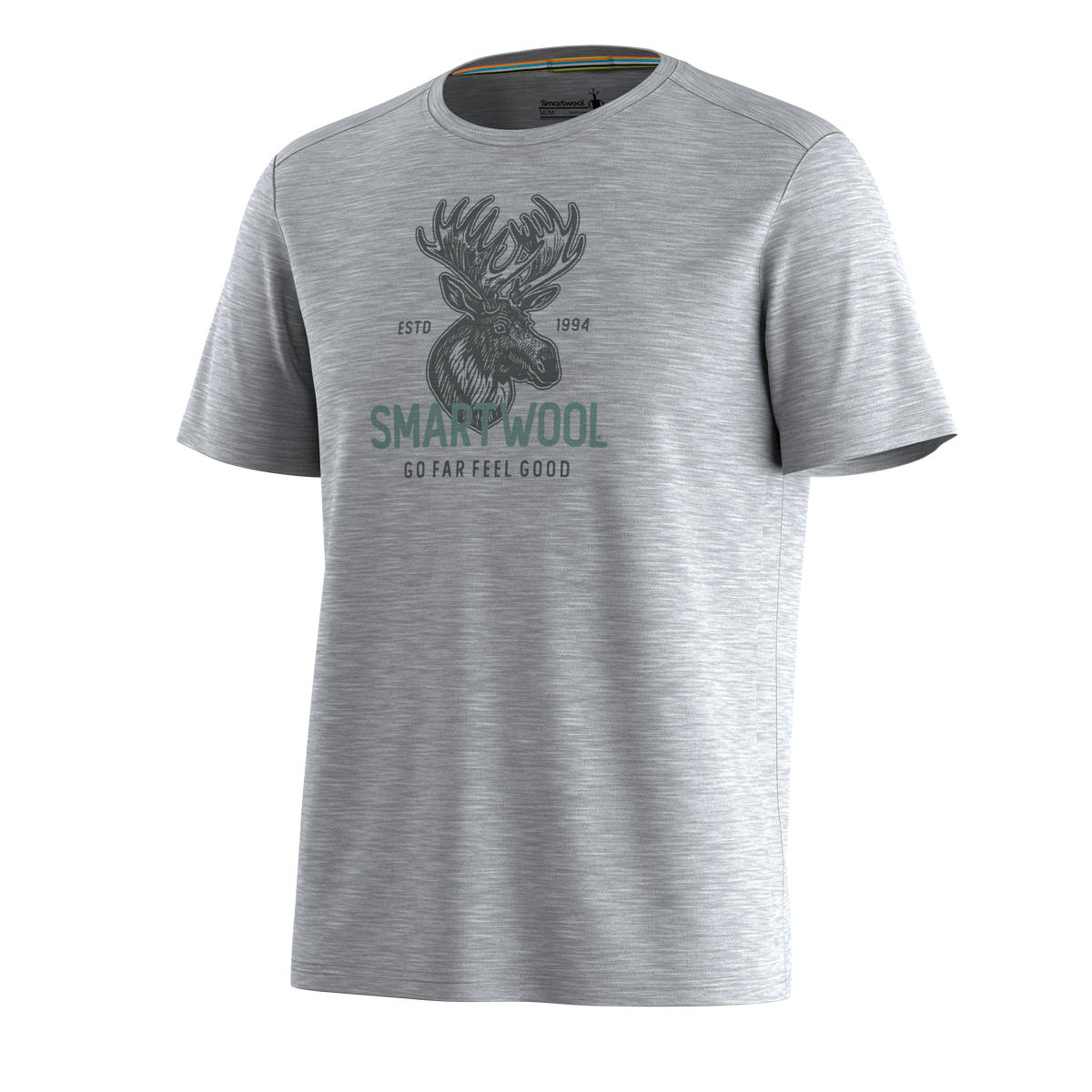 Smartwool |Men's Moose Mode Active Short Sleeve Graphic Tee