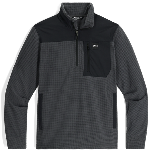 Outdoor Research |Men's Trail Mix Fleece Quarter Zip Pullover