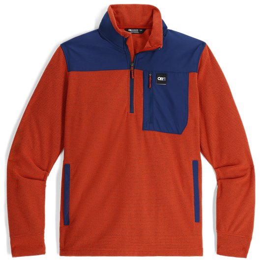 Outdoor Research |Men's Trail Mix Fleece Quarter Zip Pullover