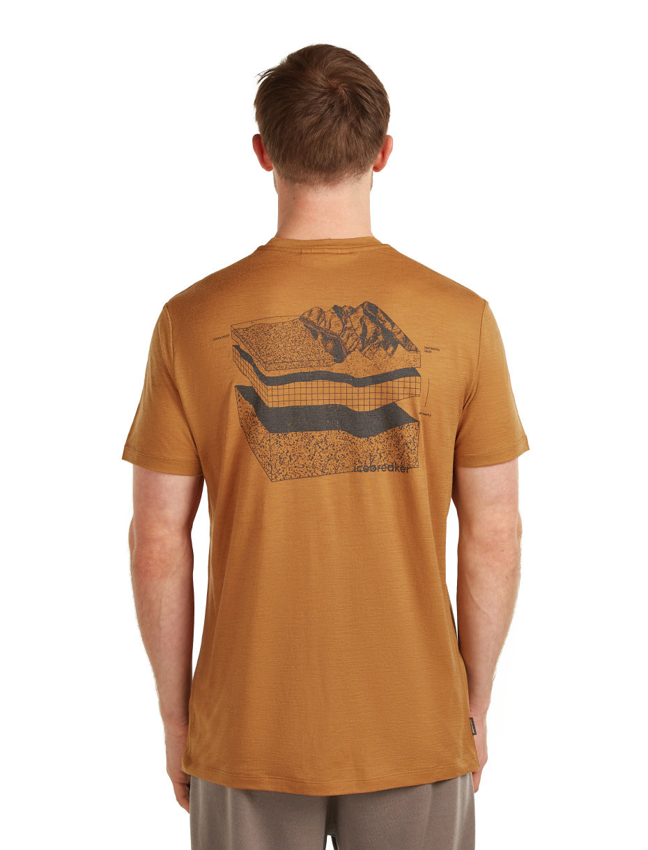Icebreaker |Men Merino 150 Tech Lite SS Tee Evolving Layers