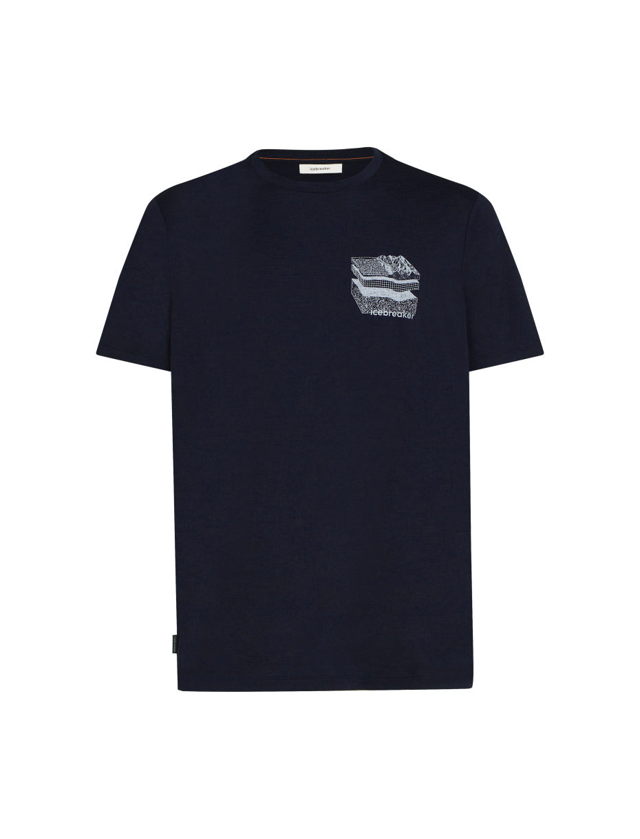 Icebreaker |Men Merino 150 Tech Lite SS Tee Evolving Layers