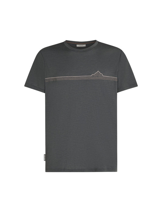 Icebreaker |Men Merino 150 Tech Lite SS Tee Range Stripes