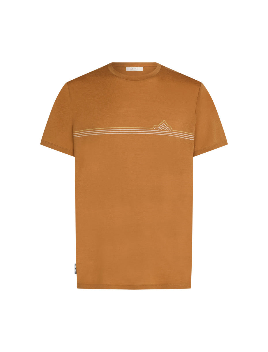 Icebreaker |Men Merino 150 Tech Lite SS Tee Range Stripes