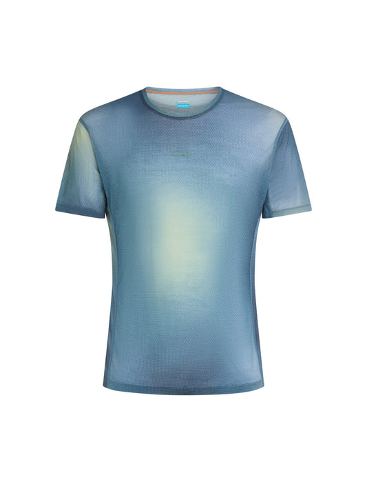 Icebreaker |Men Merino Blend 75 Cool-Lite Featherlight SS Crewe AOP