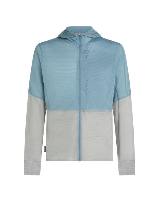 Icebreaker |Men Merino Blend 200 Realfleece Descender LS Zip Hoodie