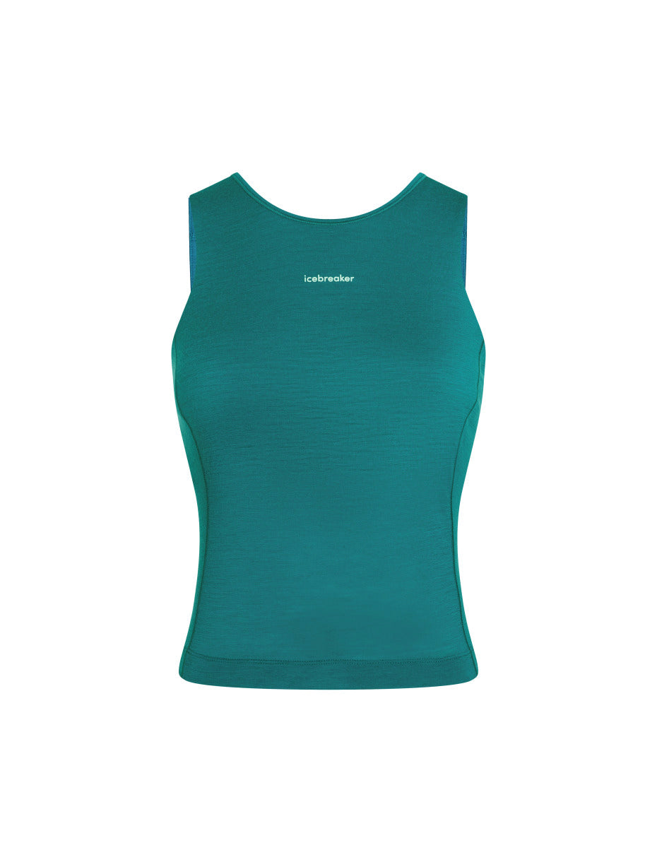 Icebreaker |Women Merino 150 Active Cropped Bra-Tank