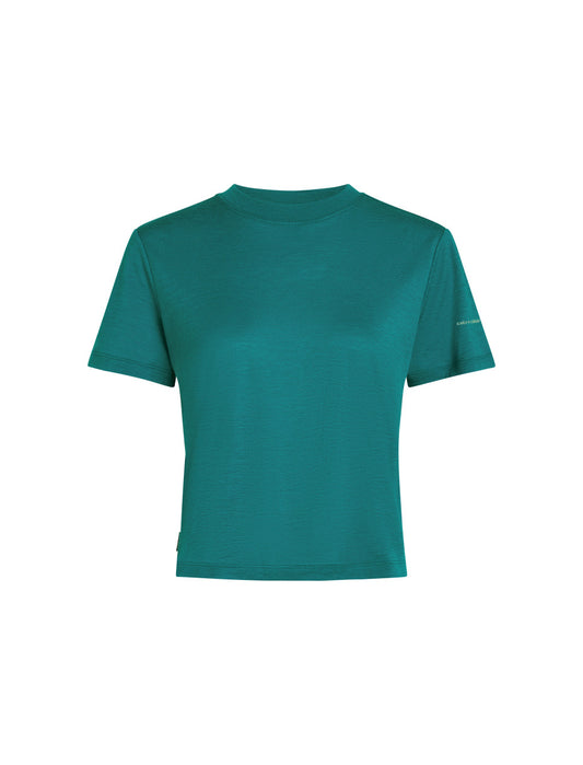 Icebreaker |Women Merino 150 Tech Lite SS Crop Tee