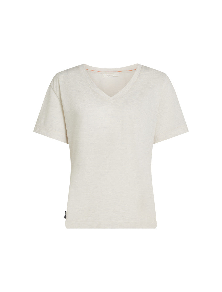 Icebreaker |Women Merino 150 Tech Lite SS Relaxed V Neck Tee