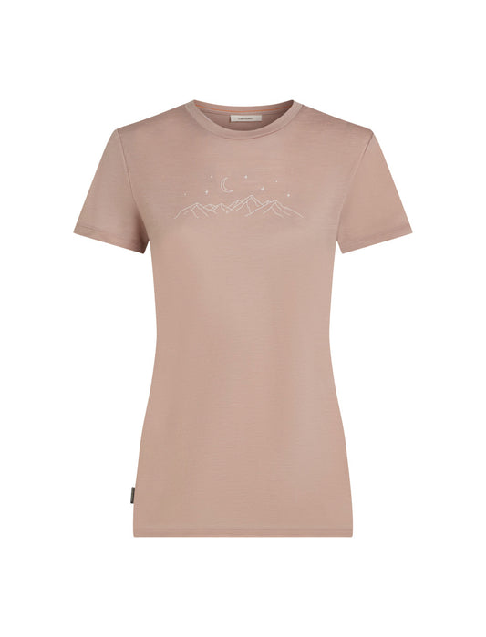 Icebreaker |Women 150 Tech Lite SS Tee Sparkling Stars