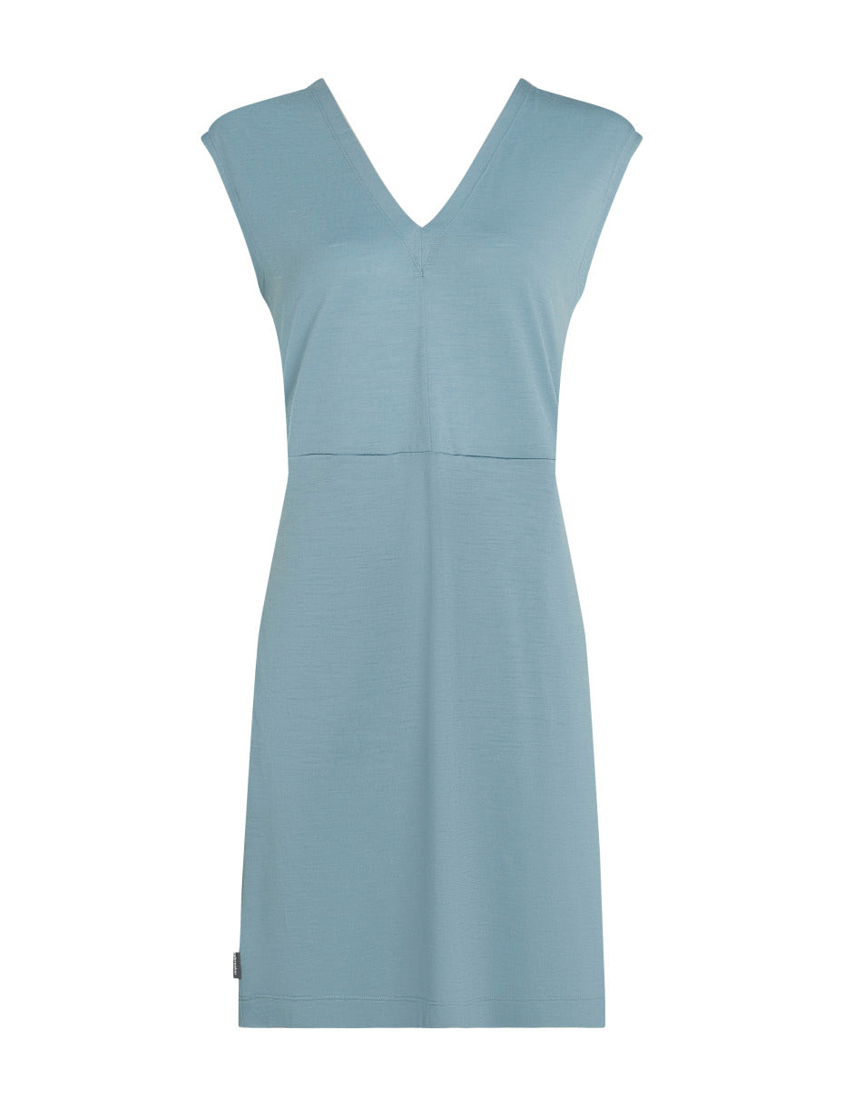 Icebreaker |Women Merino 200 Granary Sleeveless V Neck Dress