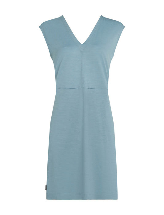Icebreaker |Women Merino 200 Granary Sleeveless V Neck Dress