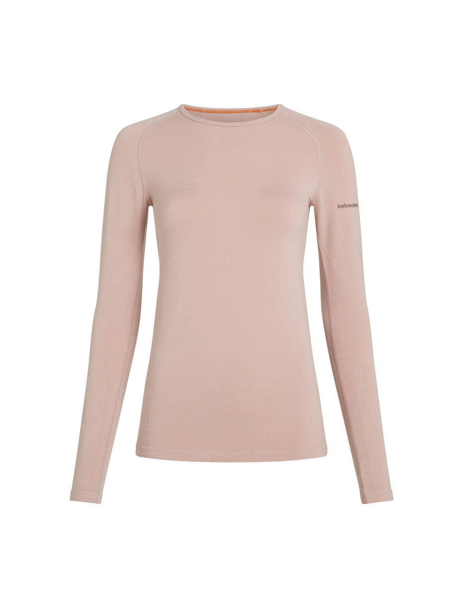 Icebreaker |Women Merino Blend 260 ZoneKnit Seamless LS Crewe