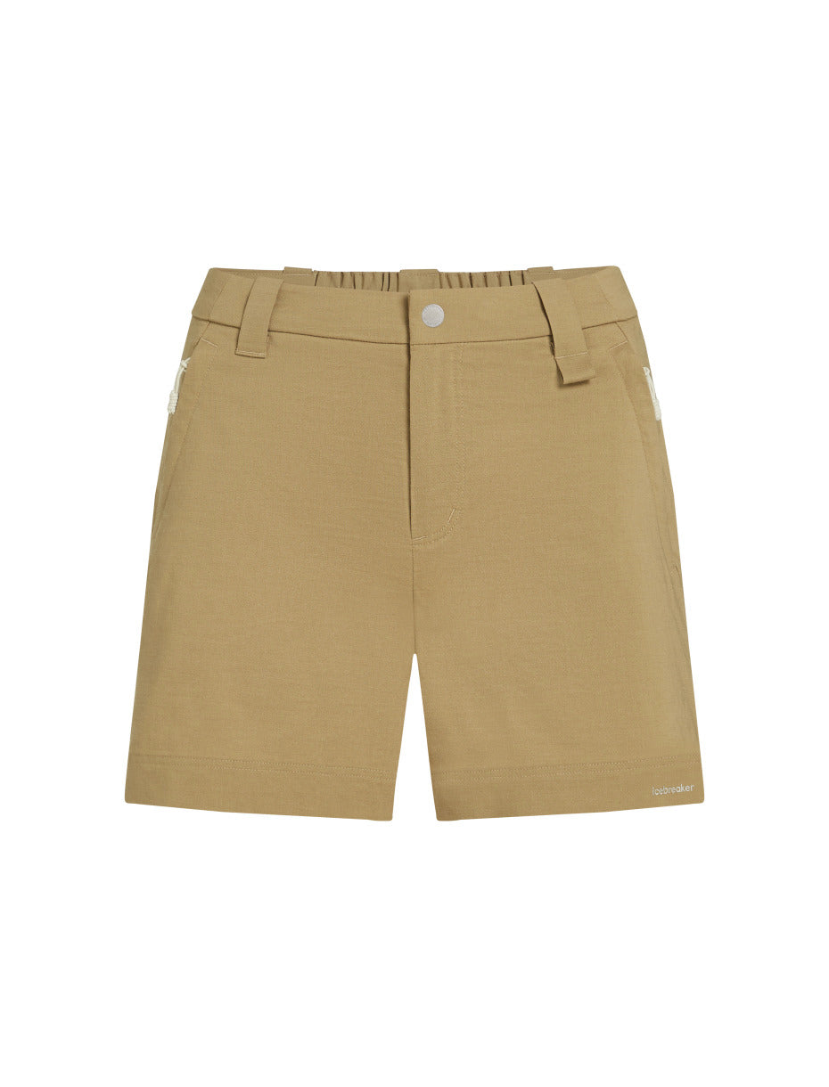 Icebreaker |Women Merino Blend Elevation Stretch 5" Shorts