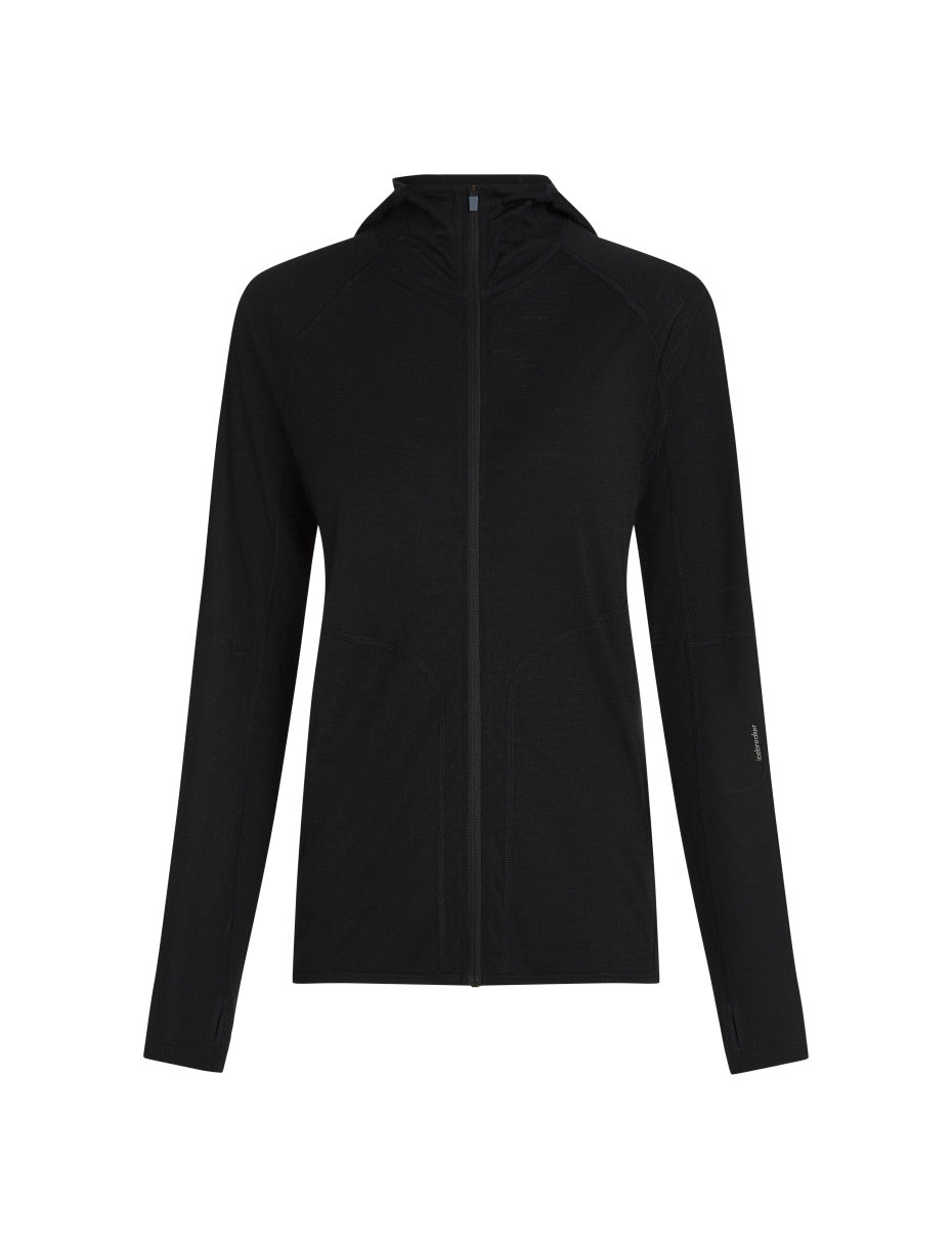 Icebreaker |Women 150 MerinoFine Ace LS Zip Hoodie