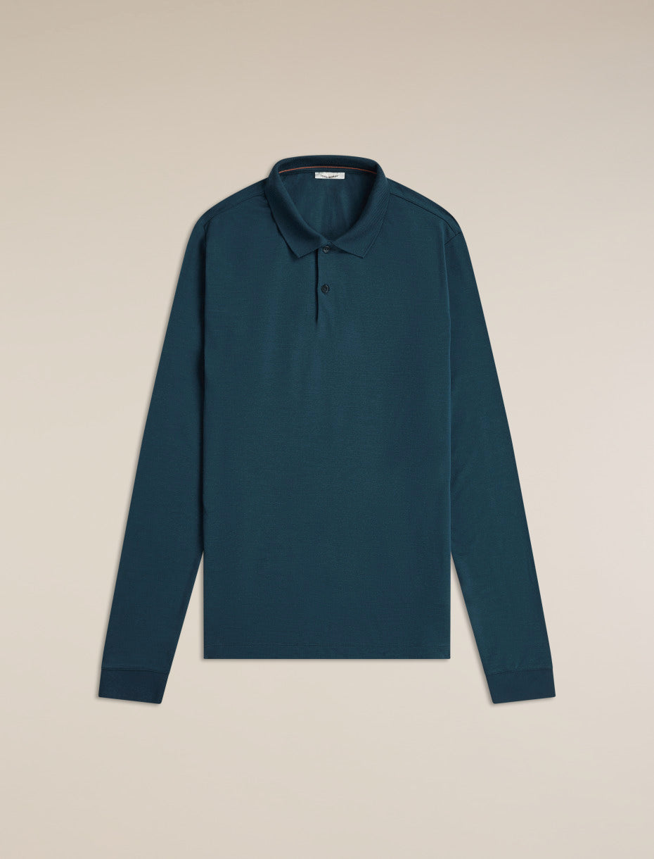 Icebreaker |Men 15.5 MerinoFine™ Pique LS Polo