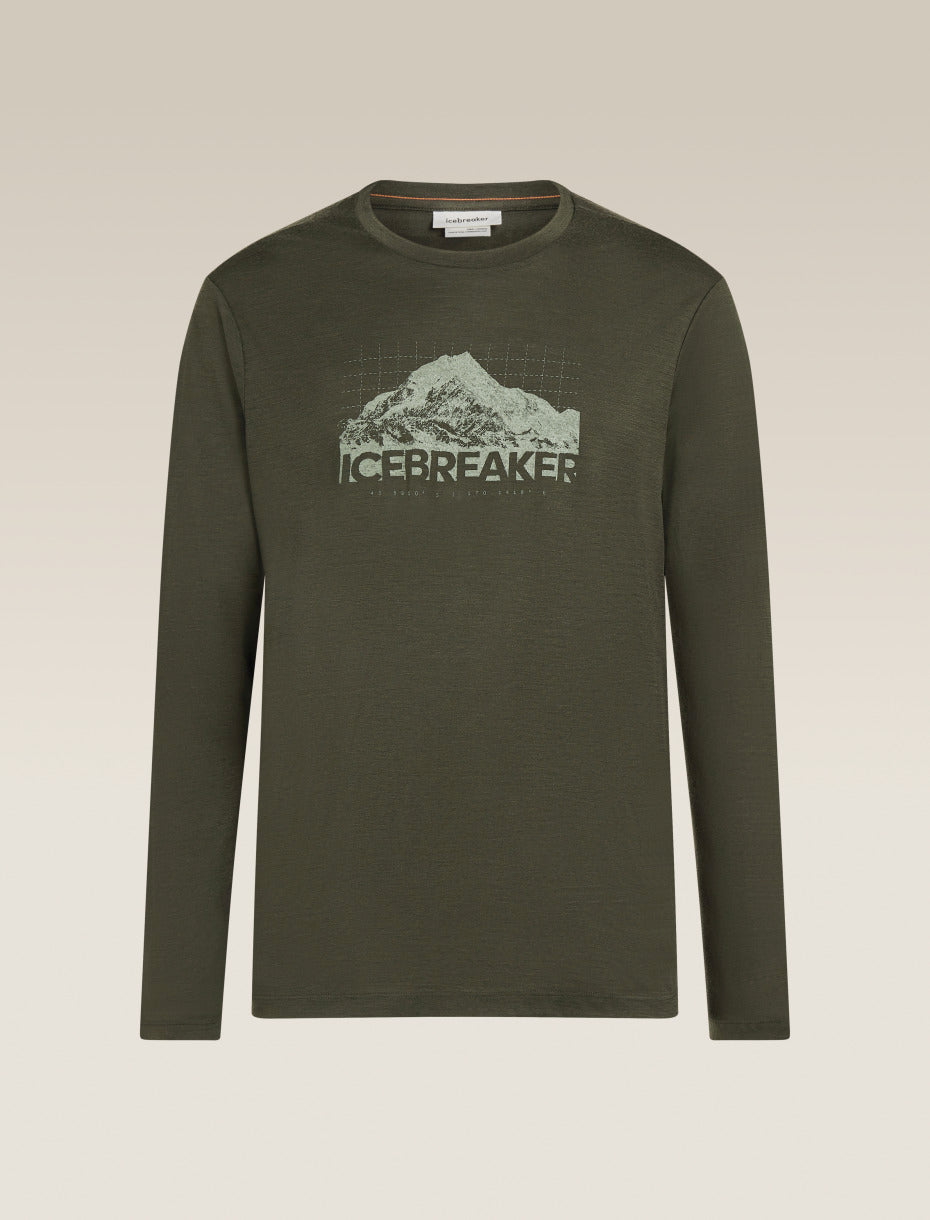 Icebreaker |Men Merino 150 Tech Lite LS Tee Aoraki Explorer