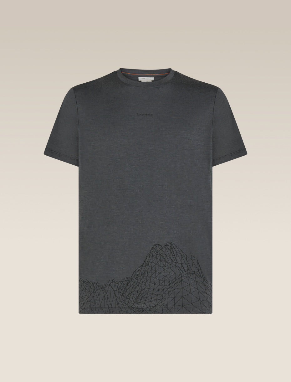 Icebreaker |Men Merino 150 Tech Lite SS Tee 3D Mapping