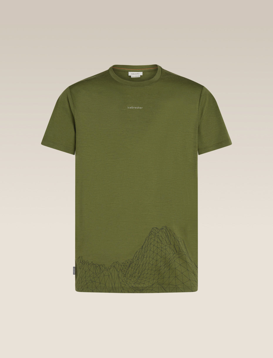 Icebreaker |Men Merino 150 Tech Lite SS Tee 3D Mapping