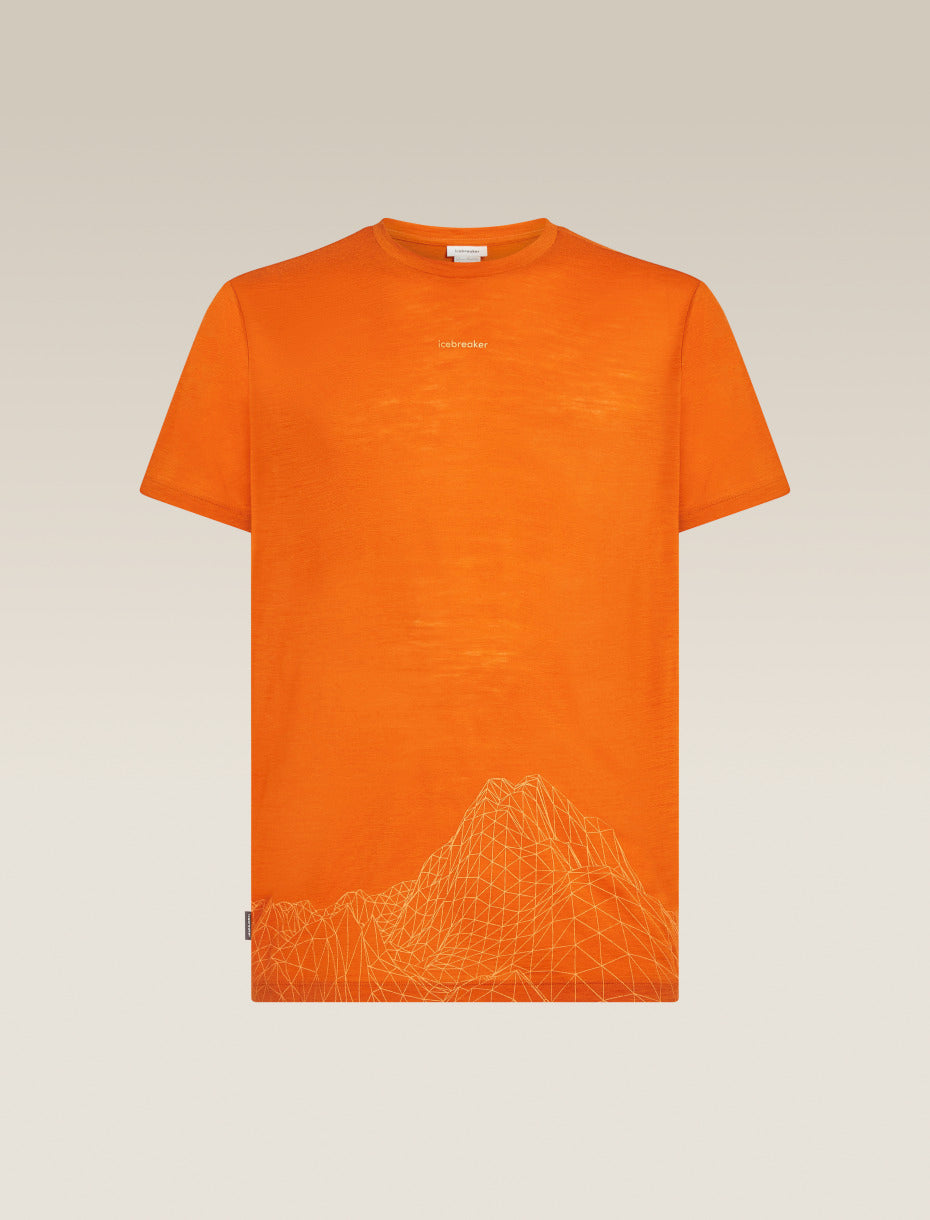 Icebreaker |Men Merino 150 Tech Lite SS Tee 3D Mapping