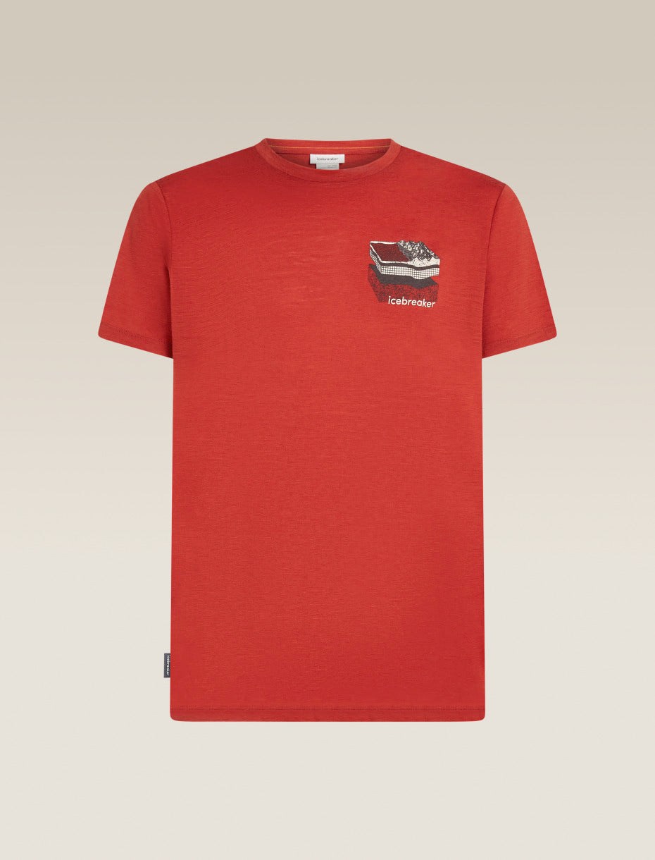 Icebreaker |Men Merino 150 Tech Lite SS Tee Evolving Layers