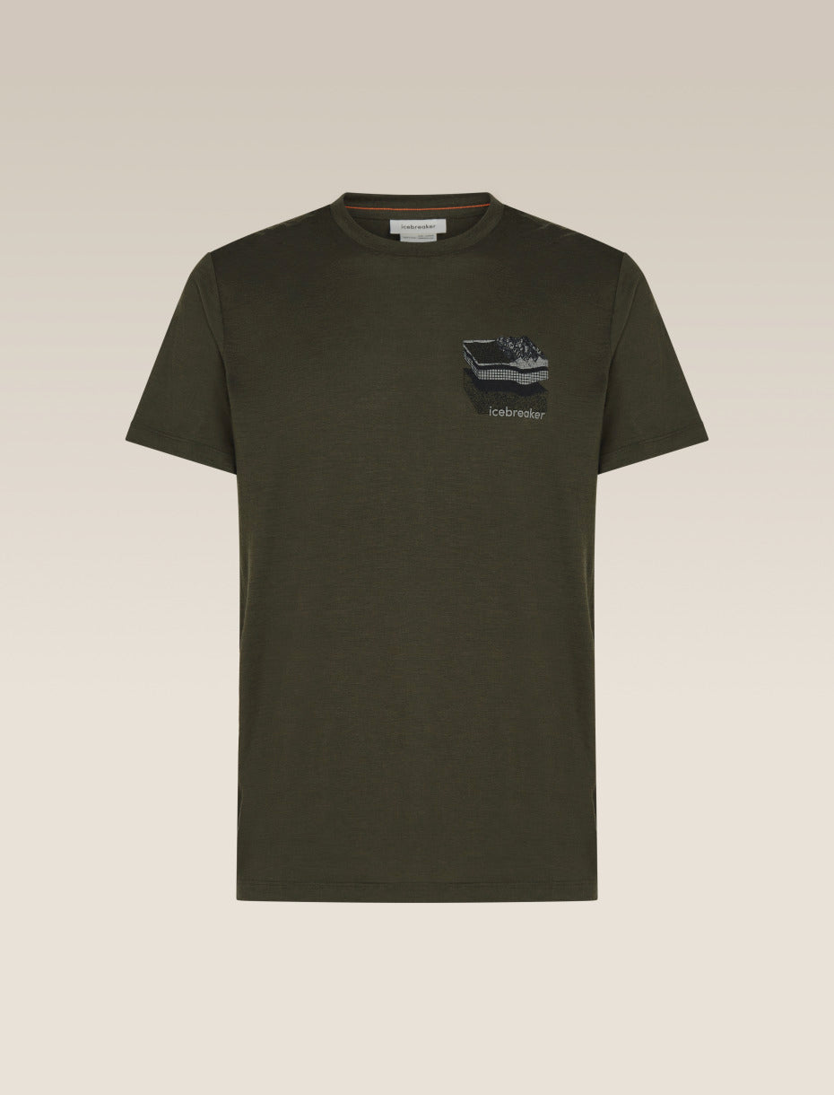 Icebreaker |Men Merino 150 Tech Lite SS Tee Evolving Layers