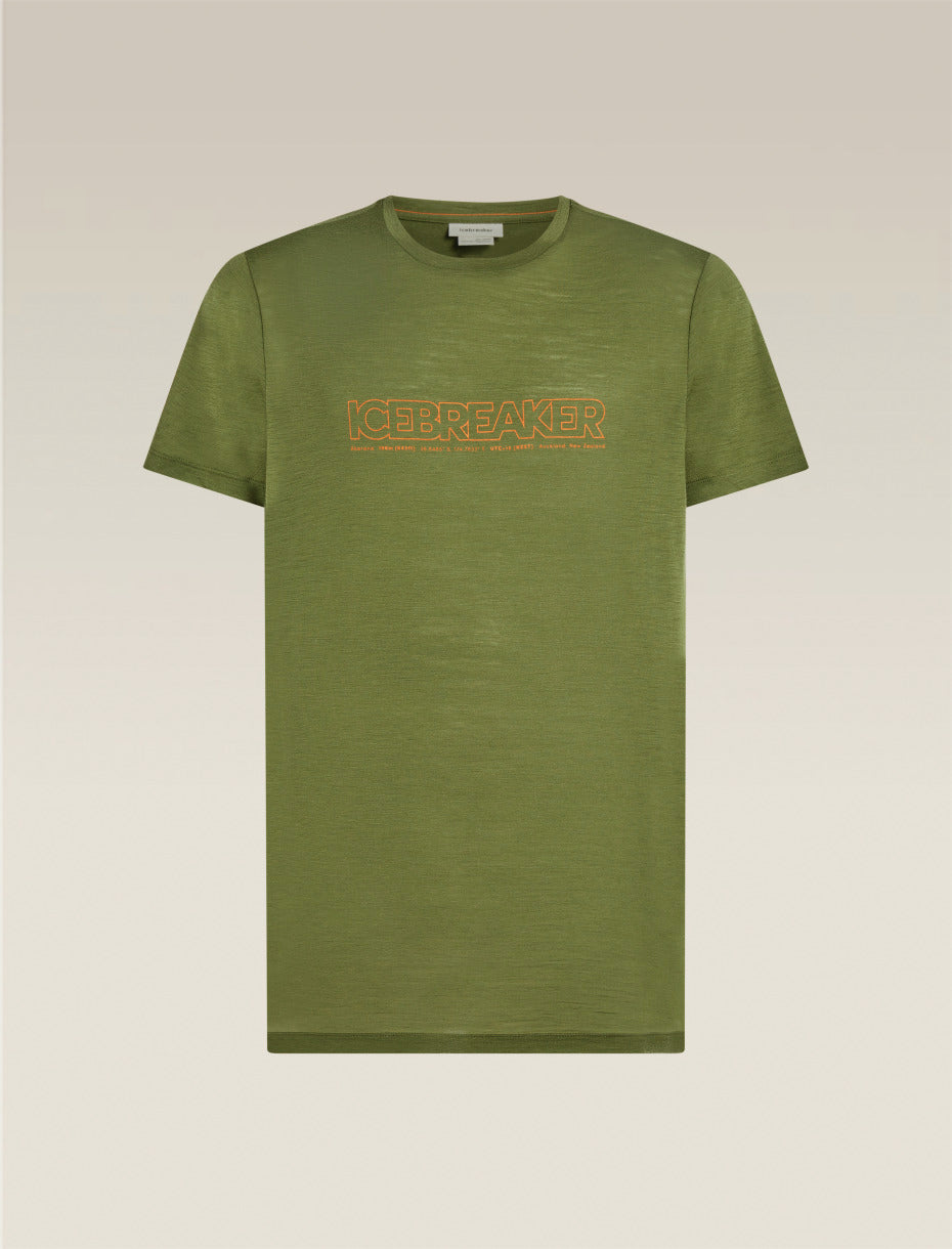 Icebreaker |Men Merino 150 Tech Lite SS Tee IB Coordinates