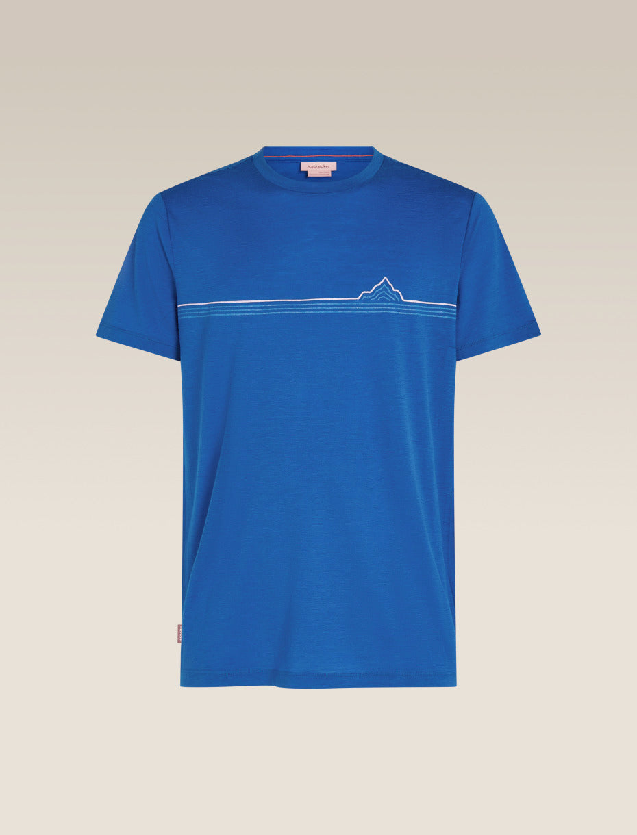 Icebreaker |Men 150 Tech Lite SS Tee Range Stripes