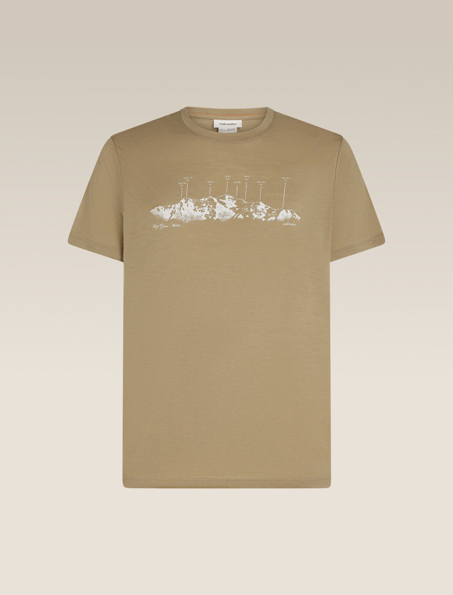 Icebreaker |Men Merino 150 Tech Lite SS Tee The Peaks
