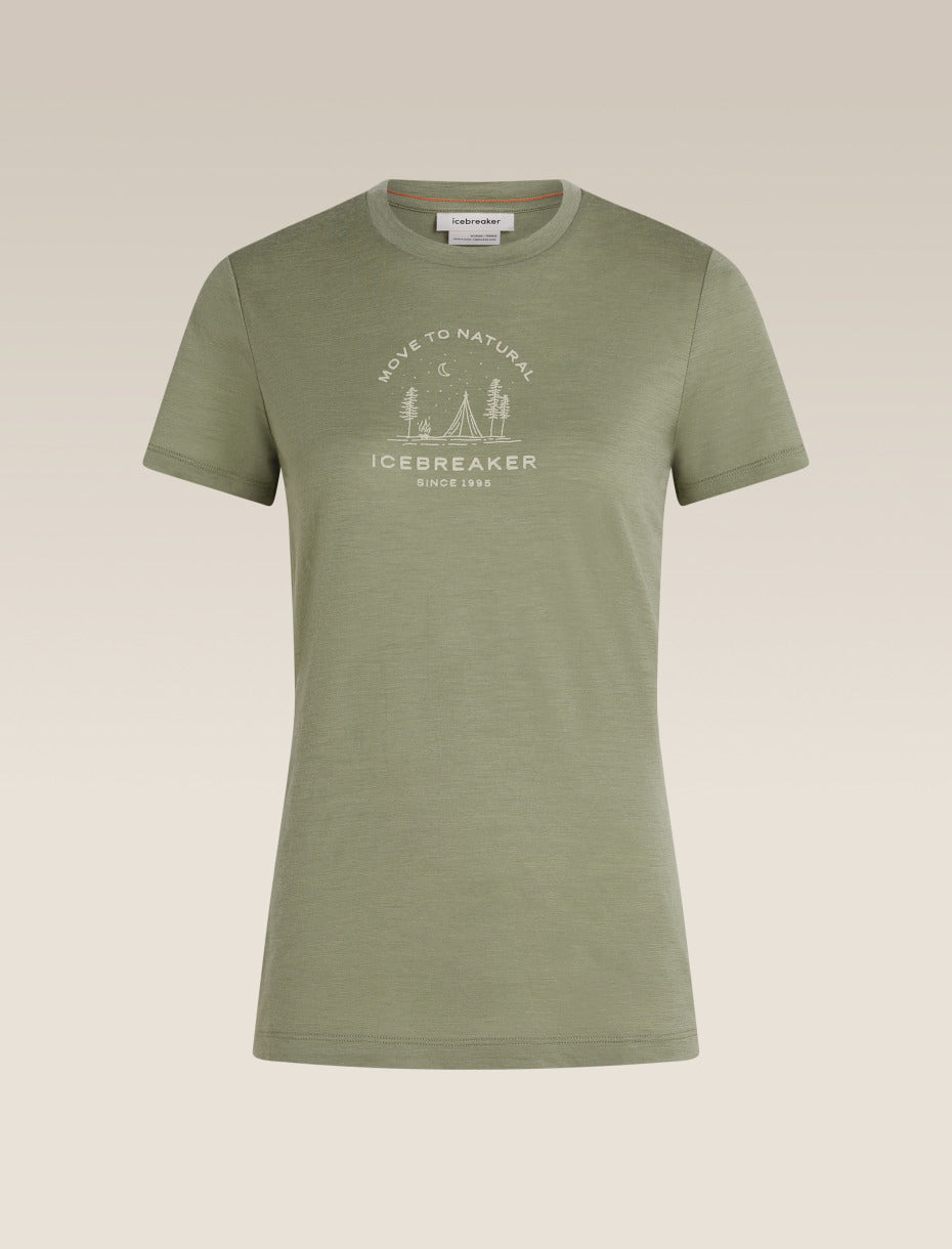 Icebreaker |Women Merino 150 Tech Lite SS Tee Peaceful Pass
