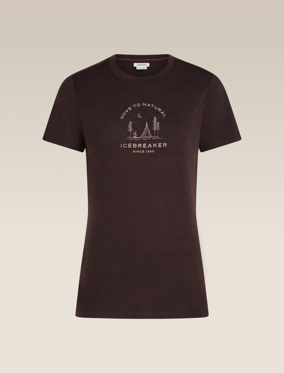 Icebreaker |Women Merino 150 Tech Lite SS Tee Peaceful Pass