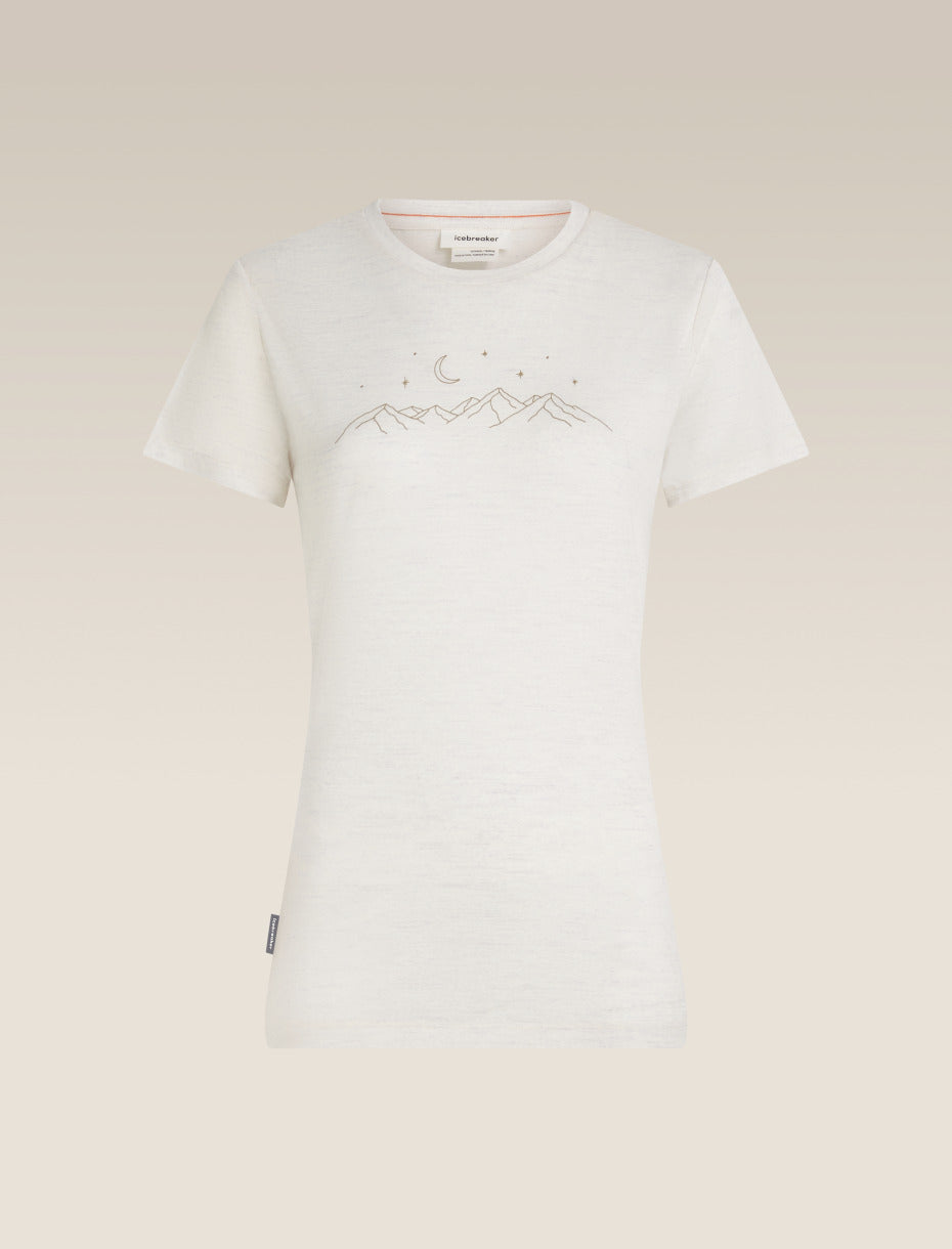 Icebreaker |Women Merino 150 Tech Lite SS Tee Sparkling Stars