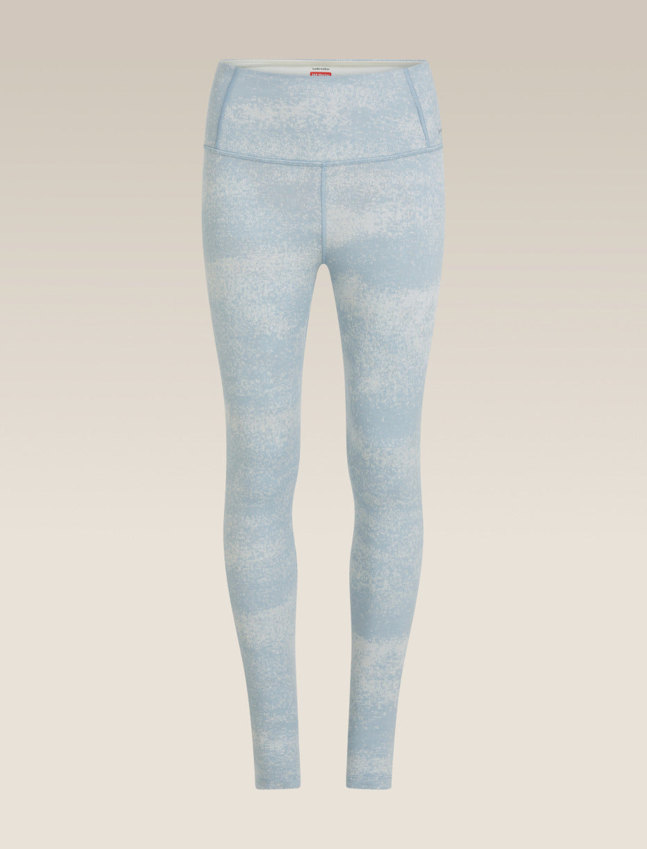 Icebreaker |Women Merino 260 Oasis Vertex High Rise Leggings Chillwave