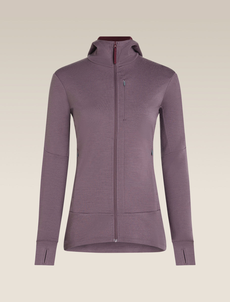 Icebreaker |Women Merino 260 Quantum LS Zip Hoodie