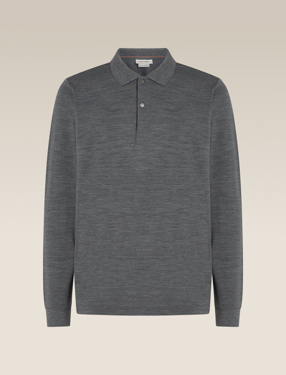 Icebreaker |Men 15.5 MerinoFine™ Pique LS Polo