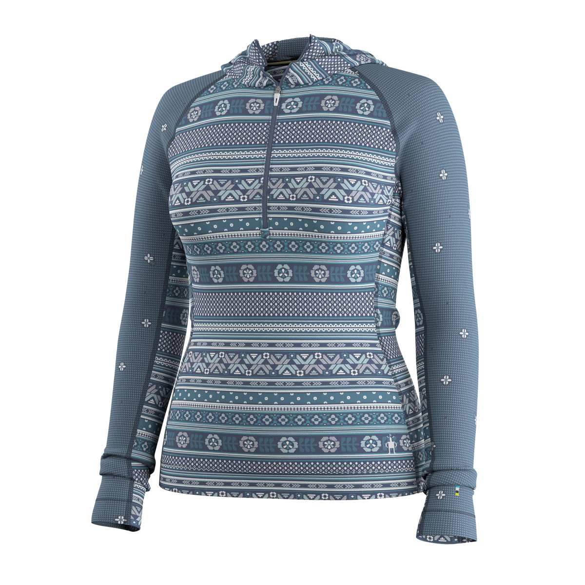 Smartwool |Women's Classic Thermal Merino Base Layer 1/2 Zip Hoodie