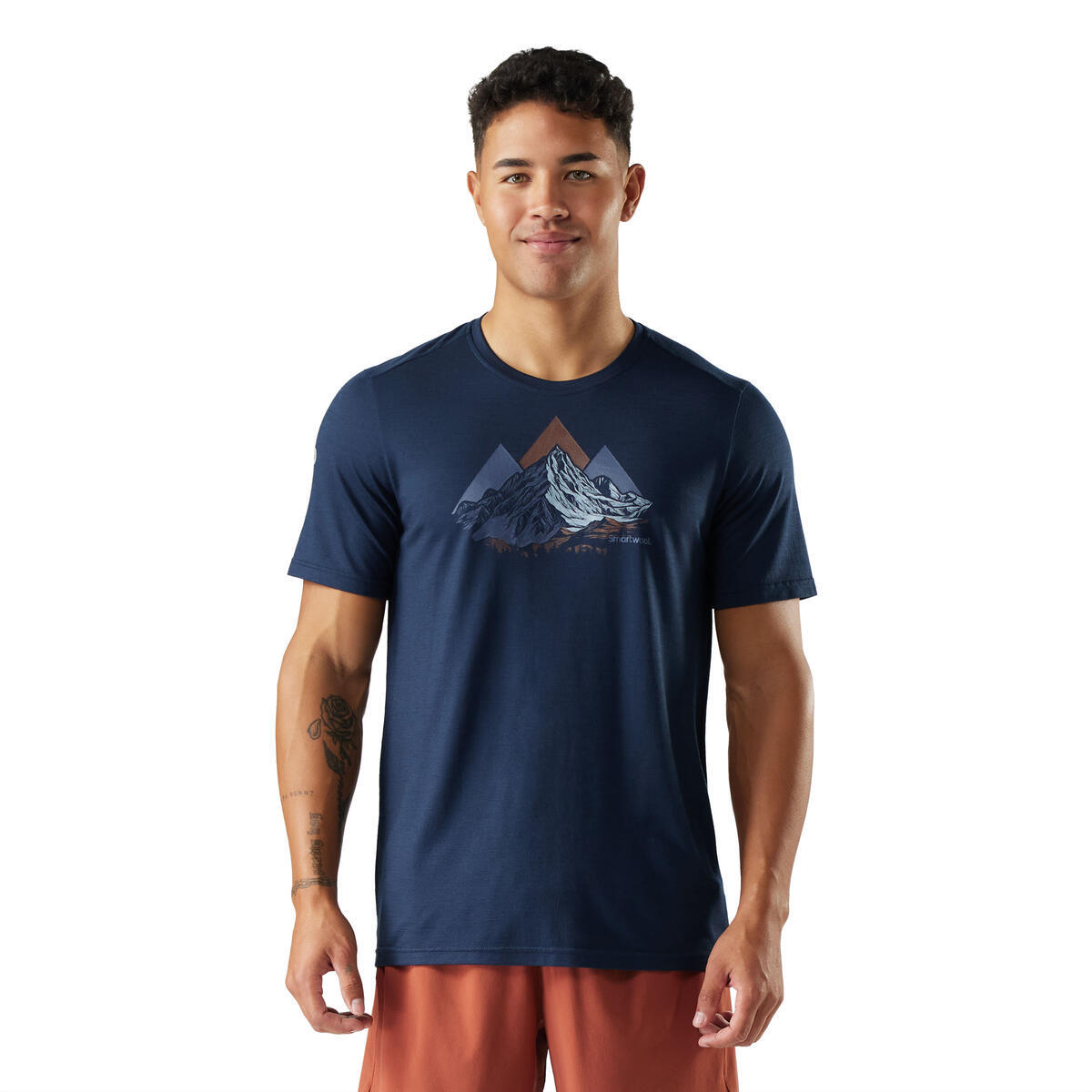 Smartwool |Men's Peak Bagger Active Short Sleeve Graphic Tee